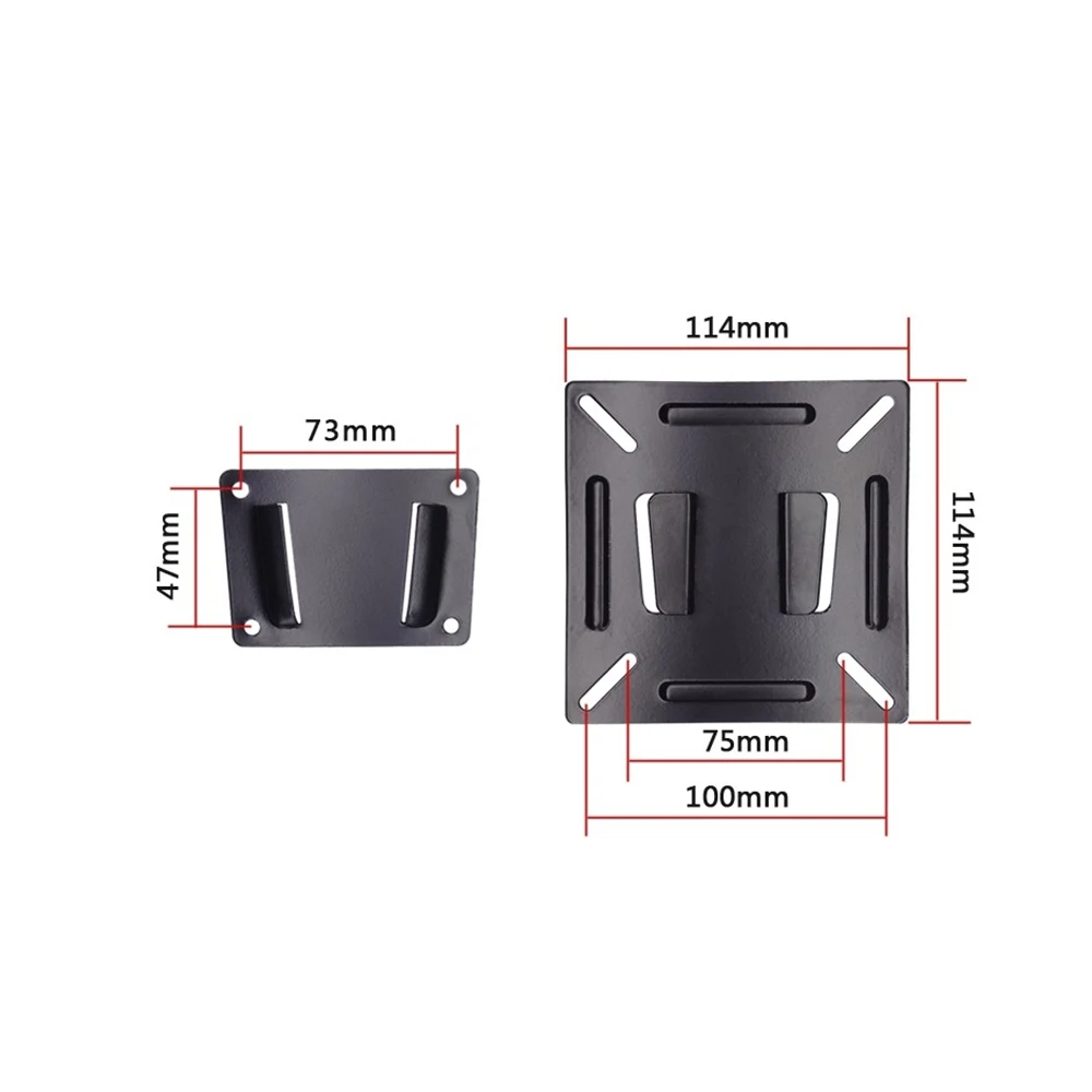 PC открытая рама тестовая скамья шасси Mini ITX MATX EATX ATX материнская плата чехол для компьютера DIY настенная подставка VESA задняя вешалка держатель