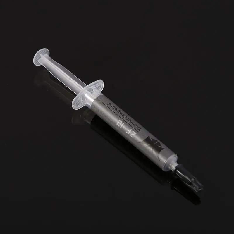 

ZF-12 Thermal Conductive Grease Paste 1.5g for In-tel Processor CPU GPU Cooler 95AD