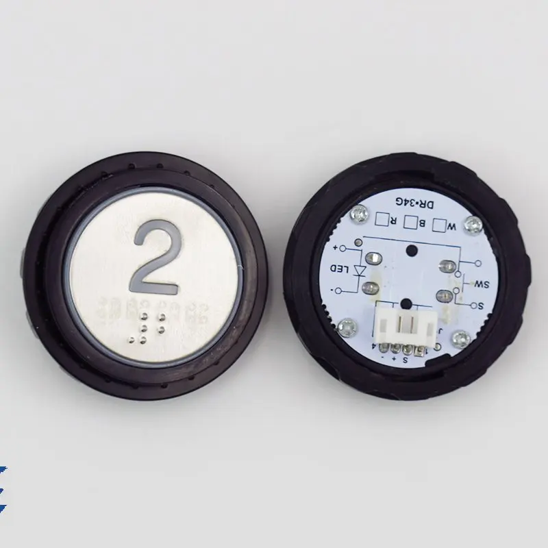 5 шт. BR34G кнопка лифта для OTIS аксессуары PL0009|Детали инструментов| |