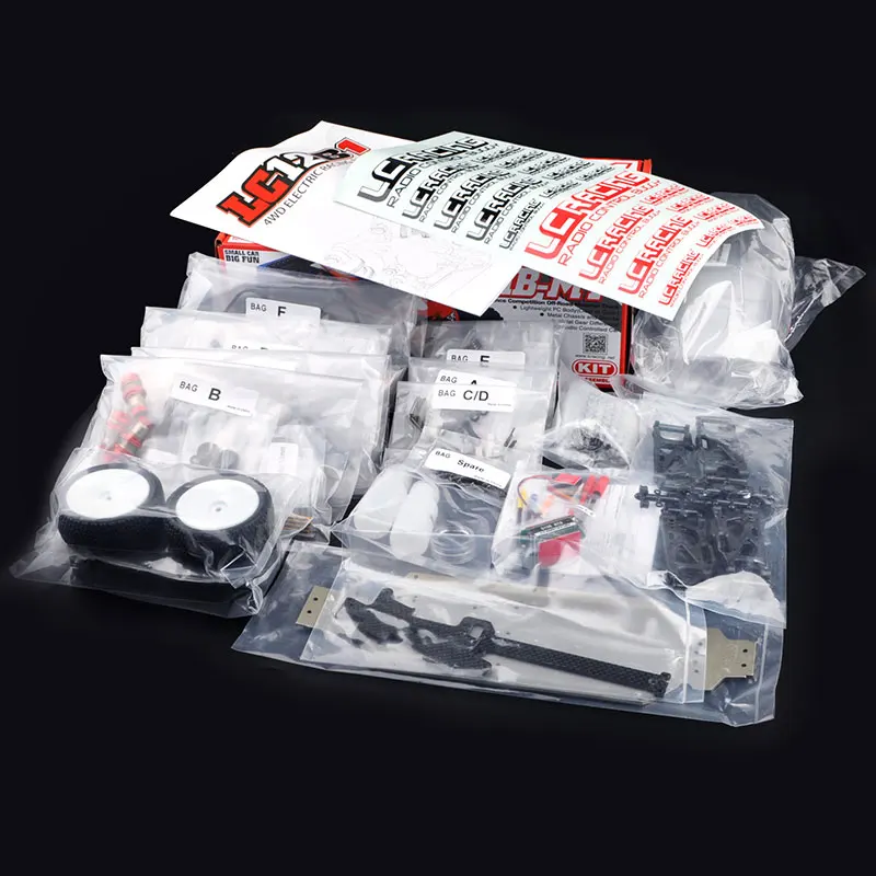 LC RACING 1/14 внедорожник 4WD RC бесщеточный комплект Truggy в сборе # EMB TGHK|Радиоуправляемые