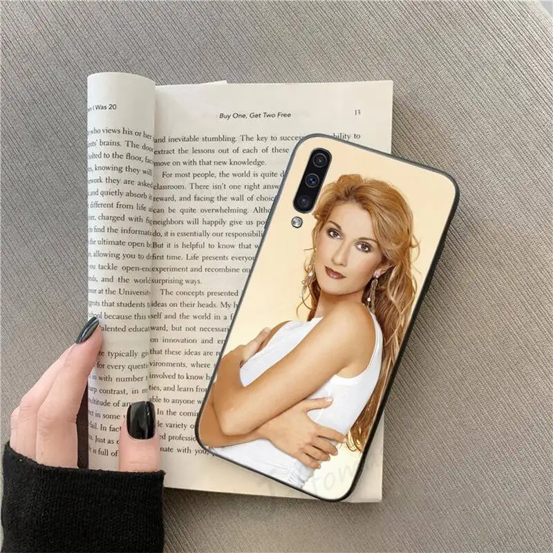 

Celine Dion Phone Case For Samsung galaxy A S note 10 7 8 9 20 30 31 40 50 51 70 71 21 s ultra plus custom protective shell
