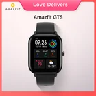 В наличии глобальная версия Amazfit GTS Смарт-часы 5ATM Водонепроницаемый плавательный Smartwatch 14 дней Батарея музыка Управление для Android