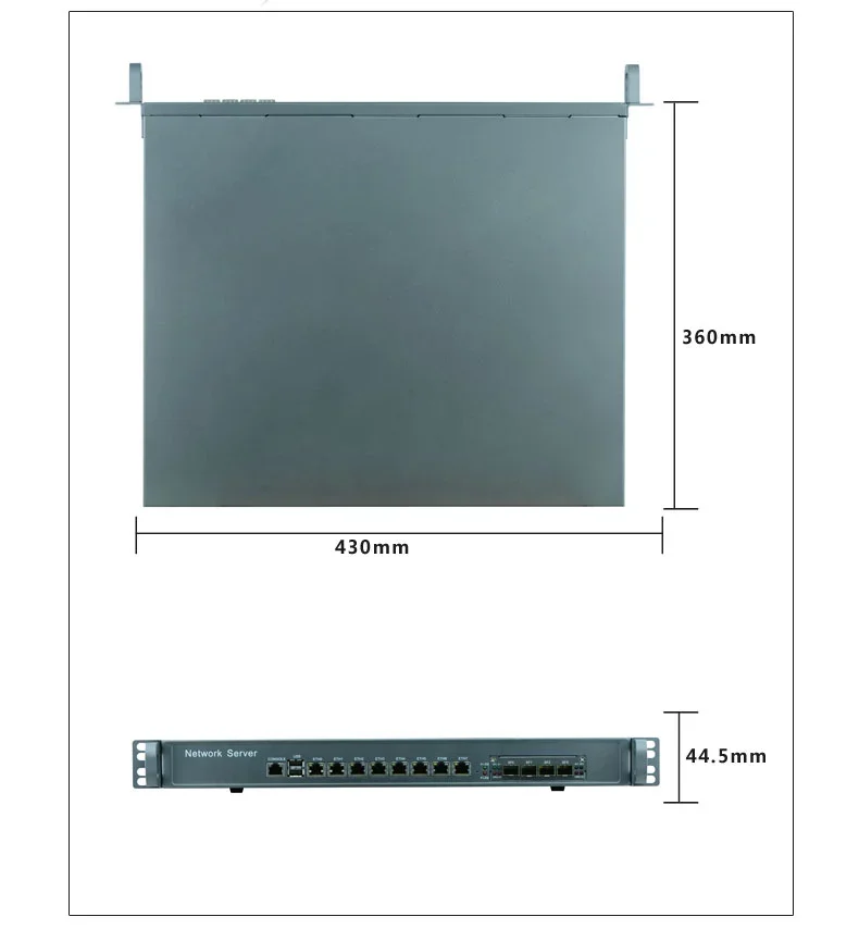 8G RAM 32G SSD 1U rack type сервер с 6*1000M 82583V гигабит 2 * SFP InteL I7 3770 3 4 Ghz Поддержка ROS RouterOS и т. Д. |