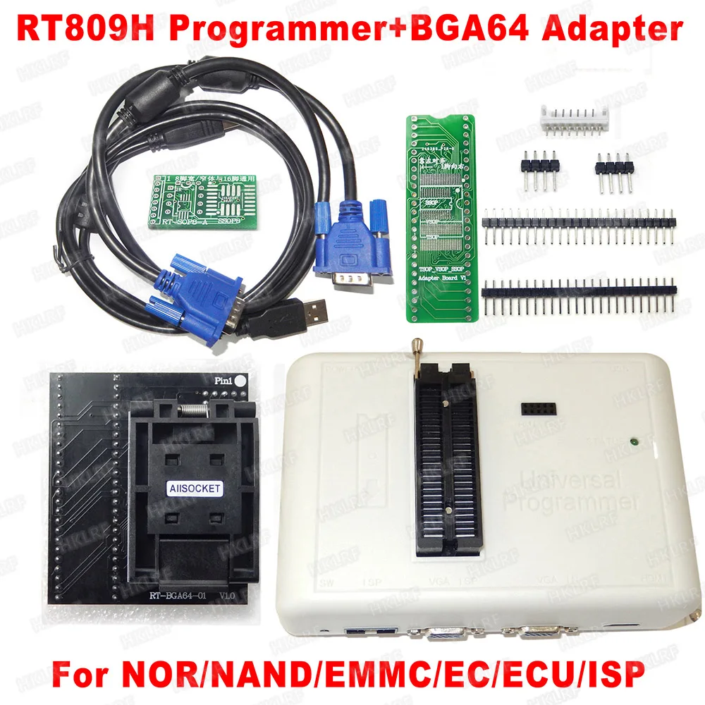 RT809H Программирование Nand Flash с BGA169/BGA153 BGA48 BGA63 BGA64 адаптер Бесплатная доставка |