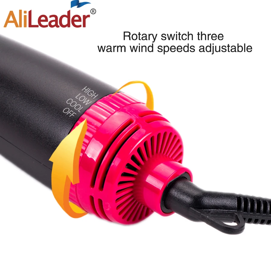 Alileader One Step Hair Dryers And Volumizer Blower Pro 2-In-1 Hot Air Brush Blow Drier Hairbrush Styling Tools |