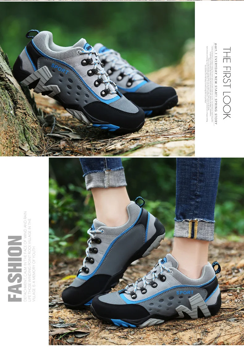 Ботинки из натуральной кожи для влюбленных мужчин и женщин Нескользящие уличные