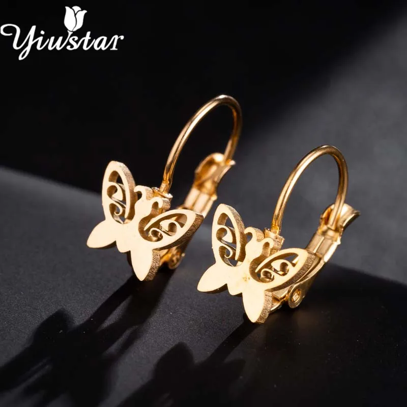 Серьги гвоздики Yiustar романтичные украшения для женщин детские серьги милые
