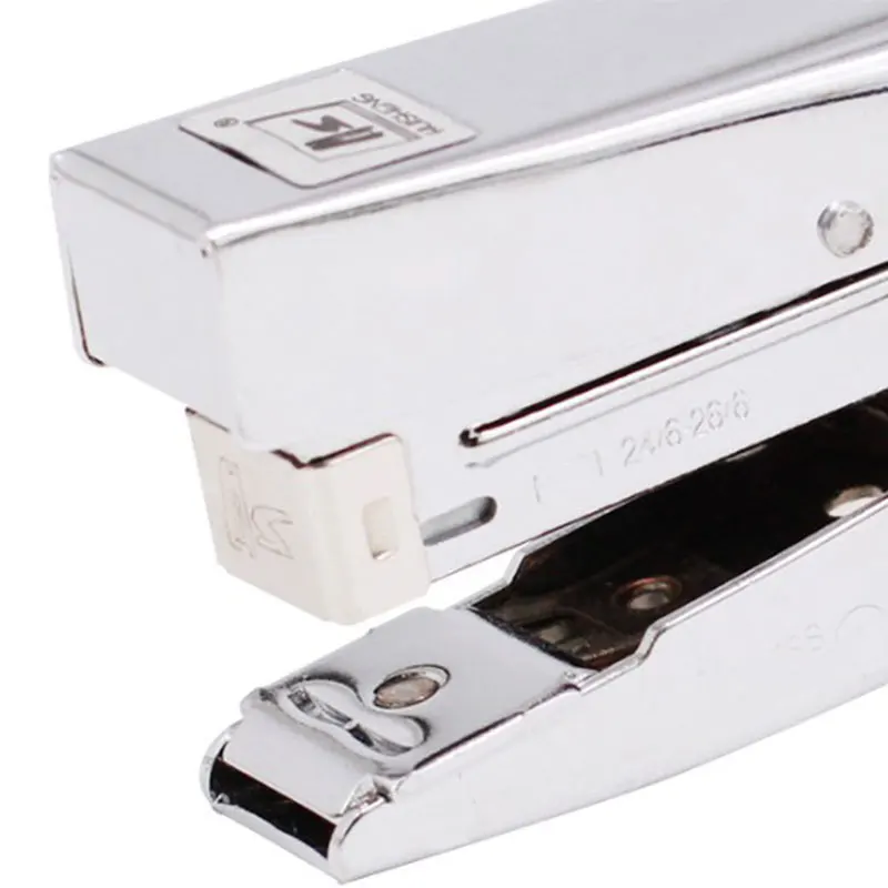 

HUISHENG Durable Metal Heavy Duty Paper Plier Stapler Desktop Stationery Office Supplies HS823