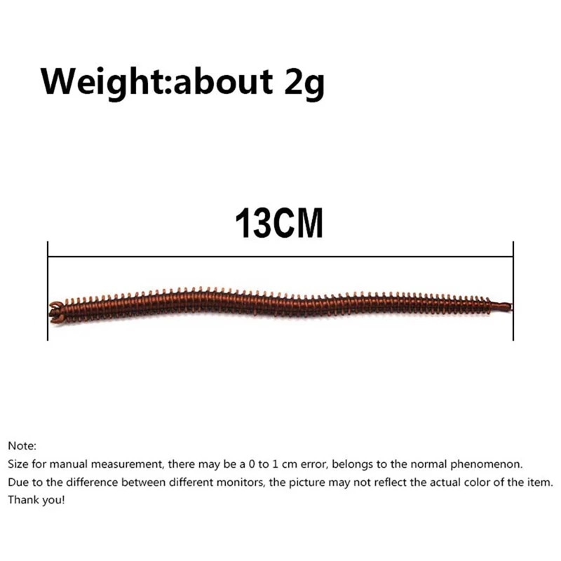 20 шт./партия Аксессуары для рыбалки Мягкая приманка 13 см/2 г черви искусственная