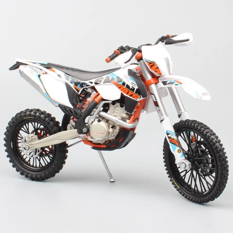 1 12 scale KTM 350 EXC-F AMV DHL Motorcycle Model Motocross enduro dirt bike toy 