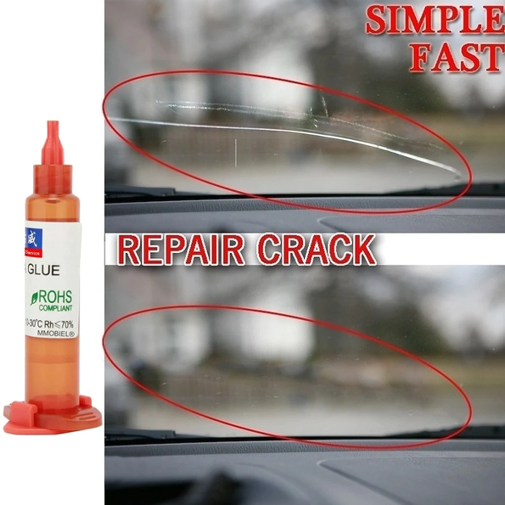 UV Glue Optical Clear Window Repair Tool for Long Crack Glass Broken Qucikly Restore or Screen | Обустройство дома
