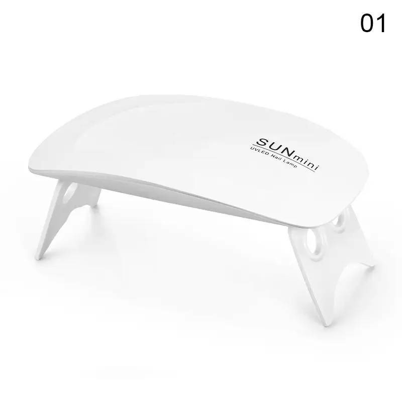 

6W Nail Dryer Mini LED UV Lamp Portable Gel Lamp Professional Nail Dryer Lamp Nail Art Polishing Lamp Manicure Machine Tool