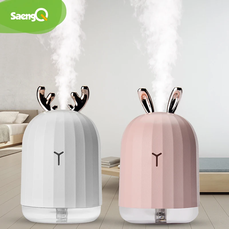 Увлажнитель воздуха saengQ 220 мл USB-распылитель эфирных масел генератор тумана со