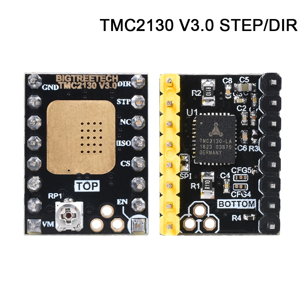 TMC2130 V3.0 STEP 5 шт. TMC2209 UART TMC2208 TMC2130 SPI TMC5160 TMC5161 Драйвер шагового двигателя для 3D-принтера SKR V1.3 PRO MINI MKS GEN Reprap - Цвет: TMC2130 V3.0 STEP