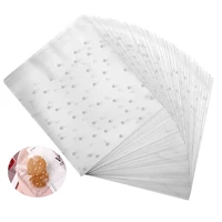 300pcs white polka dot cookie bags self adhesive clear candy bags cellophane treat bags for party chocolate gift wrapping