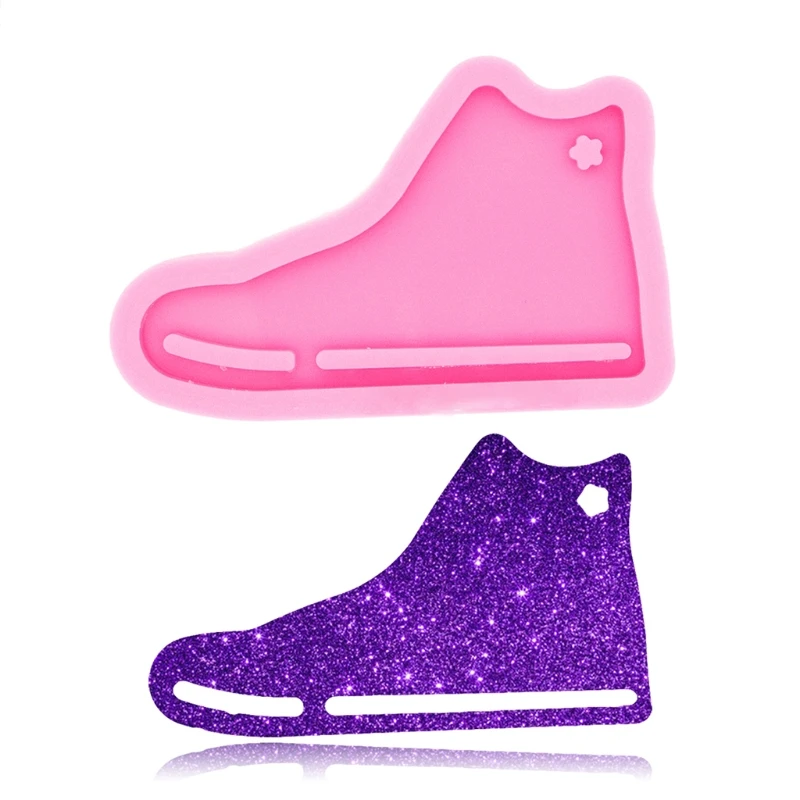 

Shoes Keychains Epoxy Resin Mold Necklace Pendant Silicone Mould DIY Crafts Jewelry Earrings Casting Tool