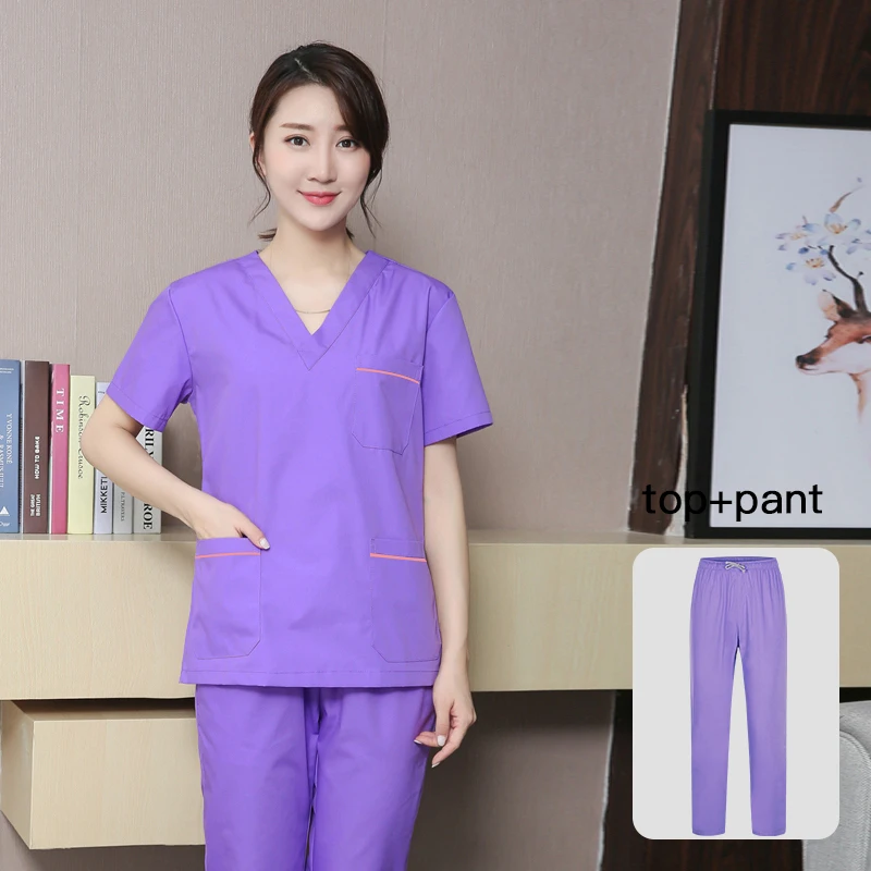 Униформа размера плюс для салонов красоты одежда работы лабораторное пальто