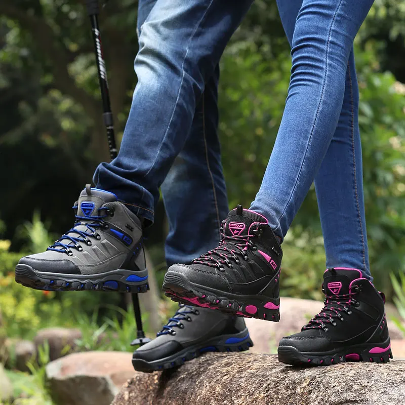 Уличные ботинки для мужчин и женщин Новинка Сезон осень-зима Походная дорожная