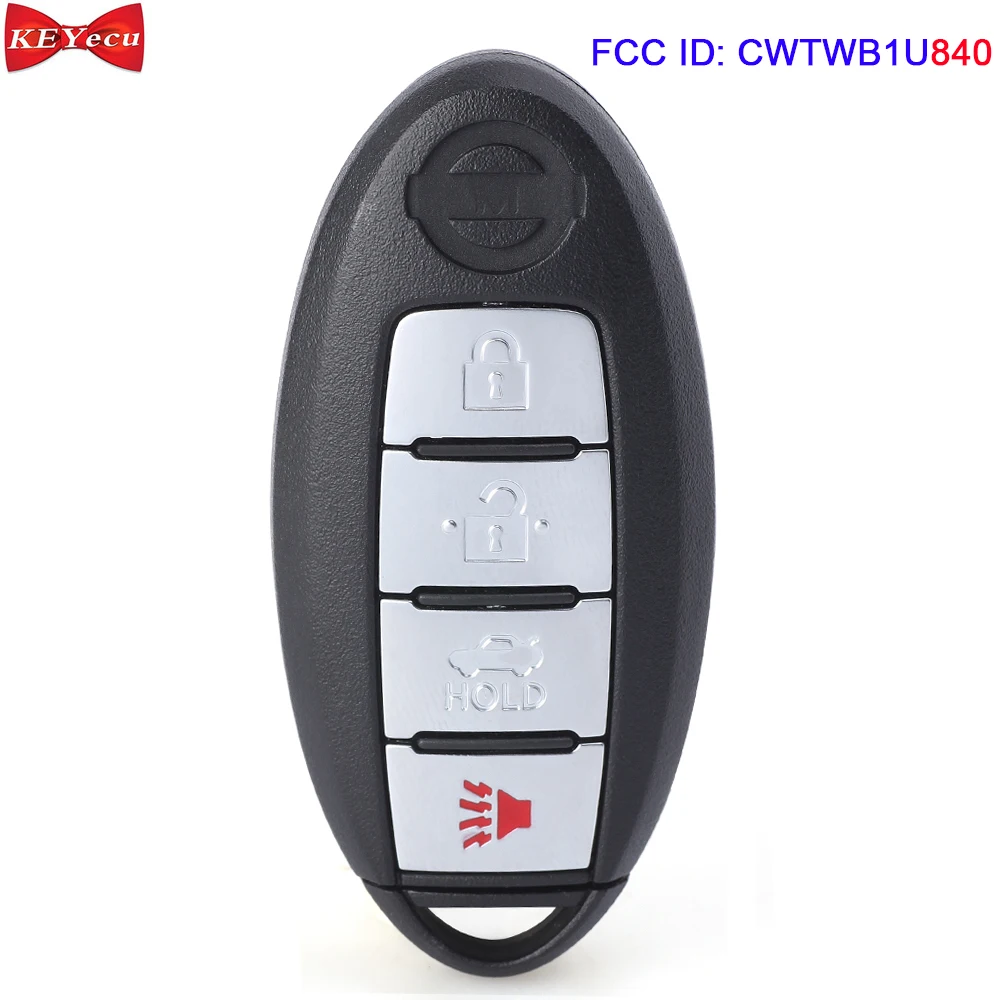 KEYECU 2 шт. для Nissan Sentra Versa Leaf 2013 2014 2015 2016 2017 2018 дистанционный брелок 315 МГц