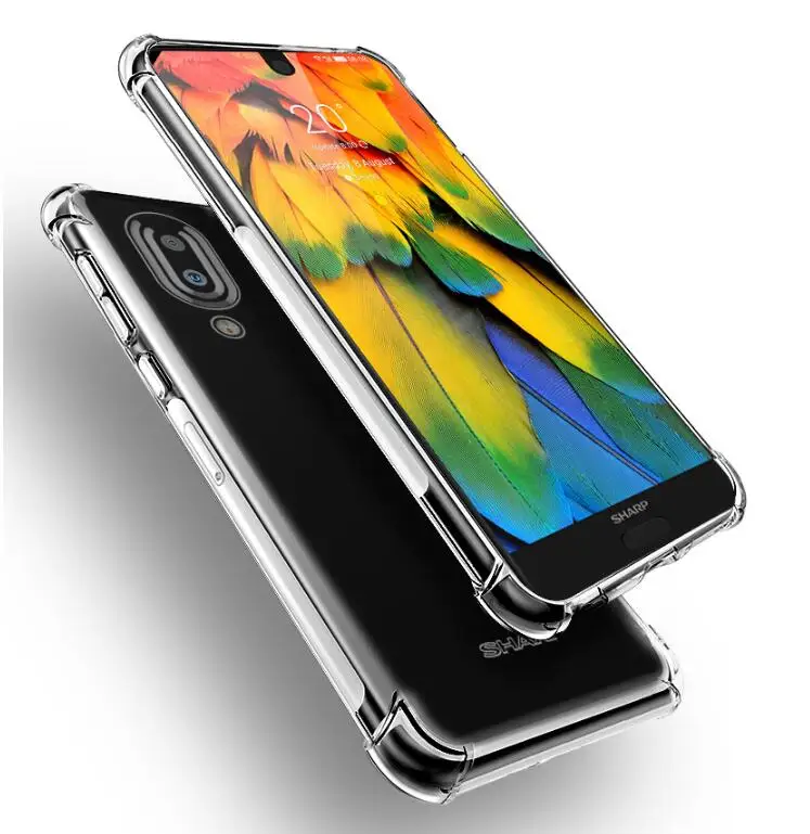 Противоскользящий Мягкий силиконовый чехол для Sharp Aquos S2 S3 R2 телефона R6 C10 чувство