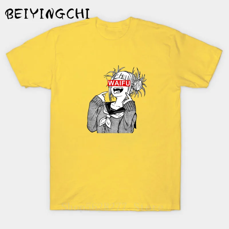 Химико Тога натуральный хлопок в винтажном стиле Ahegao Хината 2020 Waifu Материал