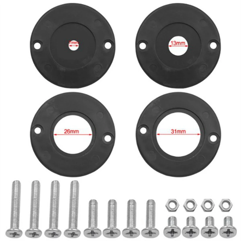 Алюминиевая пластина для фрезерного стола 700C вставная + 4 кольцевых винта и 2
