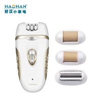4 in 1 function epilator pulsed light 2 speed shaving head comfortable painless bikini trimmer with led light hair removal