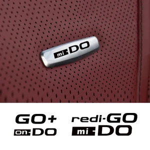 Детское кресло для автомобиля Наклейка на переднее сиденье, металлическая наклейка для Datsun GO I GO + mi-DO on-DO redi-GO-наклейки в форме Креста, автомобильные аксессуары