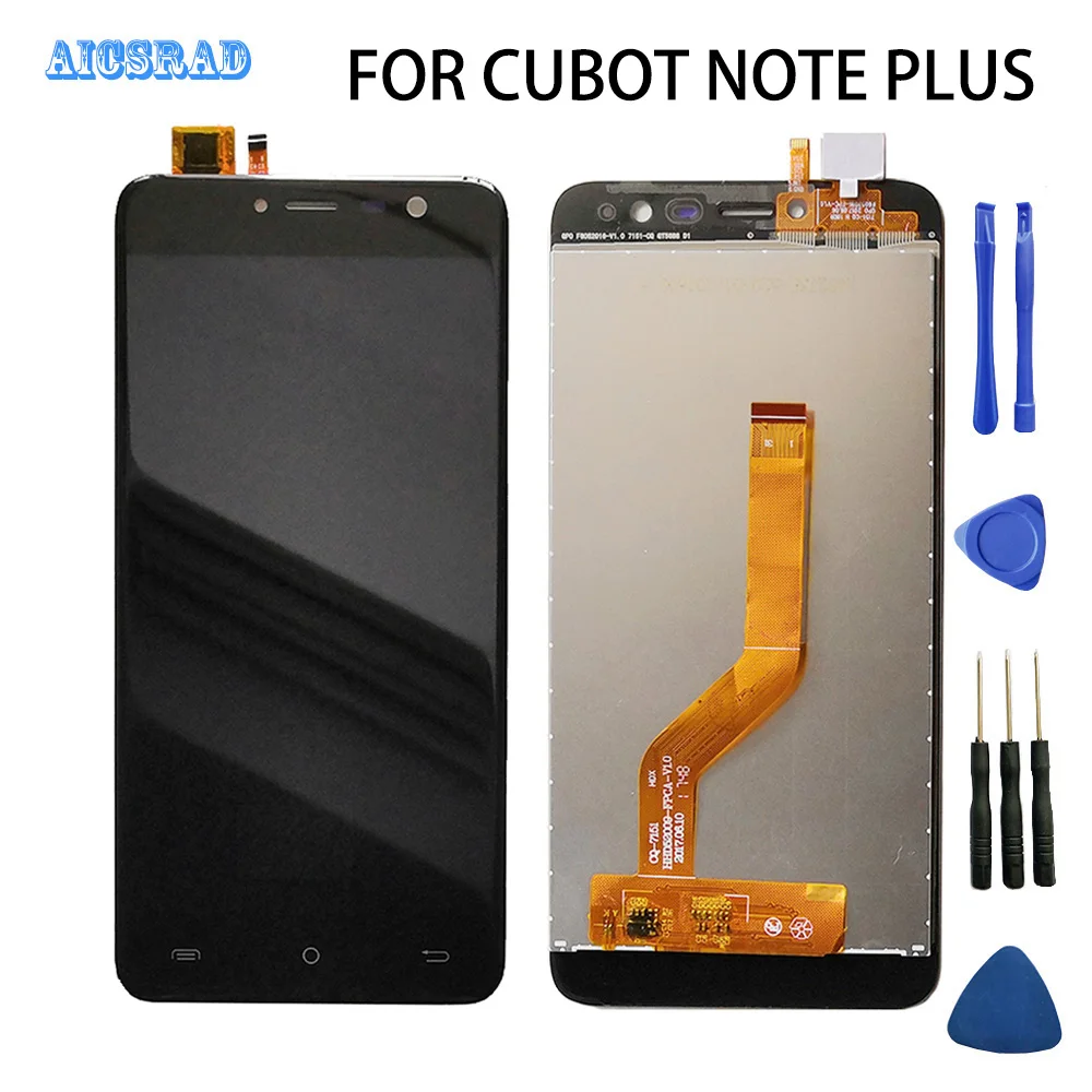 Для 5 &quotдюймов Cubot note plus ЖК дисплей + сенсорный экран дигитайзер стеклянная панель