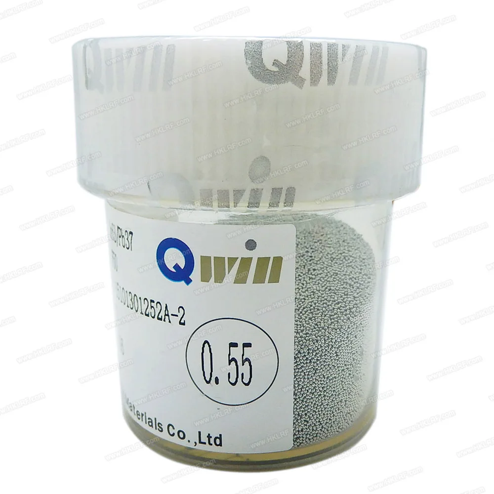 Новинка Паяльные шарики QWIN 250K 0 3 мм 25 35 55 BGA Sn63/Pb37 хорошие свинцовые