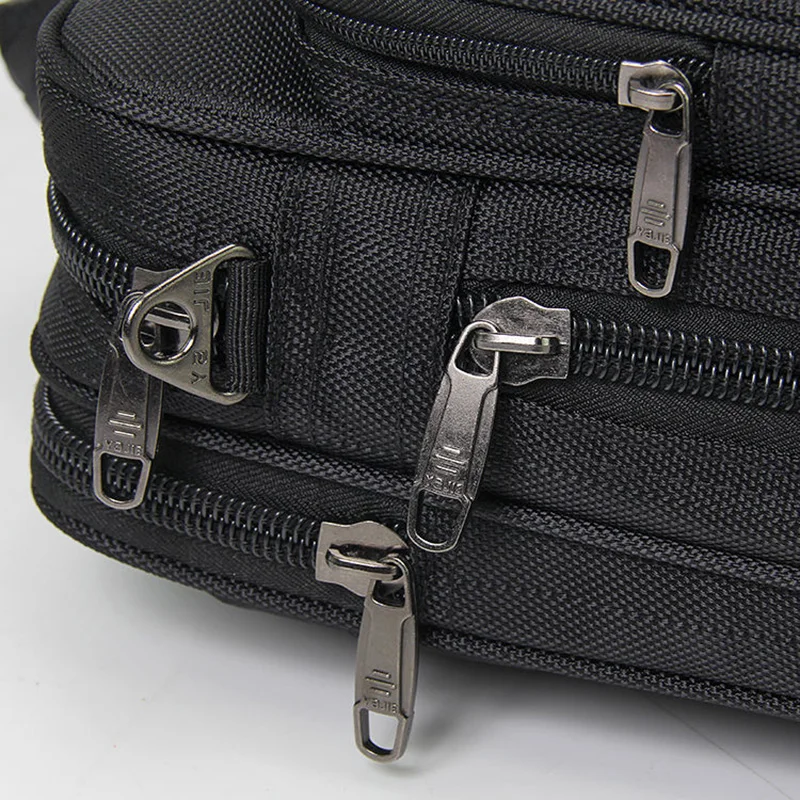 Men's Handbag Shoulder Bag Oxford Cloth Material British Leisure Style High Quality Multifunctional Large Capacity Design
