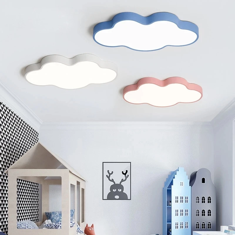 

Nordic Modern Macaron Led Ceiling Lamps for Living Dining Room Children Bedroom Home Decor Indoor Lighting Luminaire