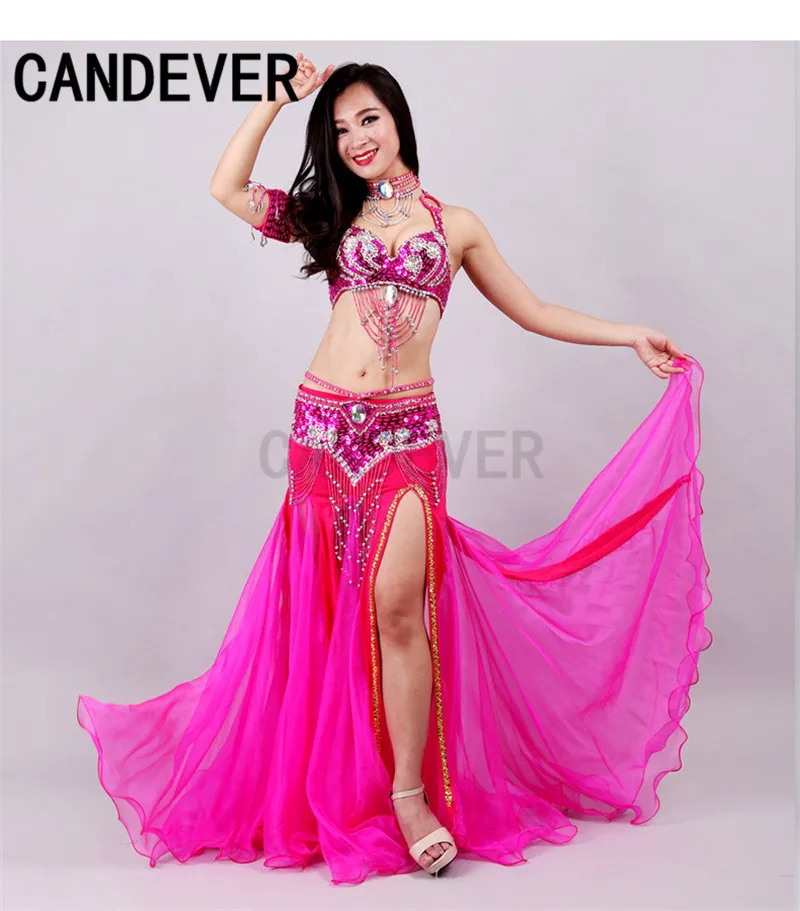 Восточная женская модель профессиональный бюстгальтер и ремень Цыганская юбка