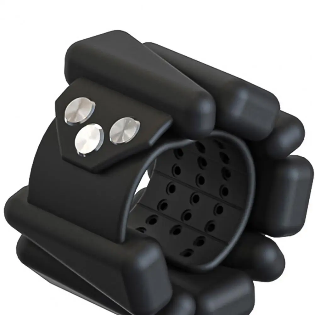 

1 Pair 900g Ankle Weights Ergonomic Fully Adjustable Silicone Sports Wrist Strap Weight Bracelet for Yoga Fitness