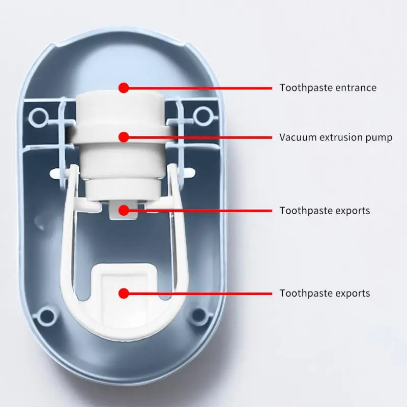 Пылезащитный держатель для зубных щеток без следов настенный набор аксессуаров