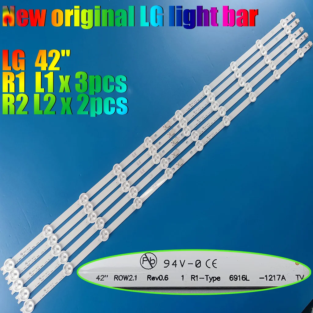 

LED Backlight Strip BAR for LG 42inch TV 42LN613V 42LA620V LC420DUE 42LN575S 42LA62 42LN578V 42LN575V 42LN5710 42ln540v