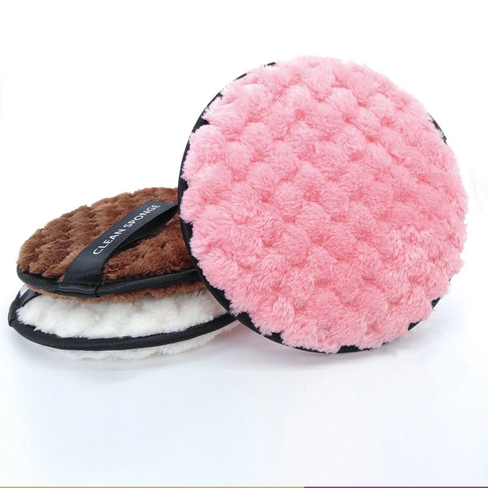

Reusable Makeup Remover Pads Microfiber Quick Face Cleansing Towel Cosmetic Make Up Removal Sponge Cotton Wipe Cleaner Pads Tool