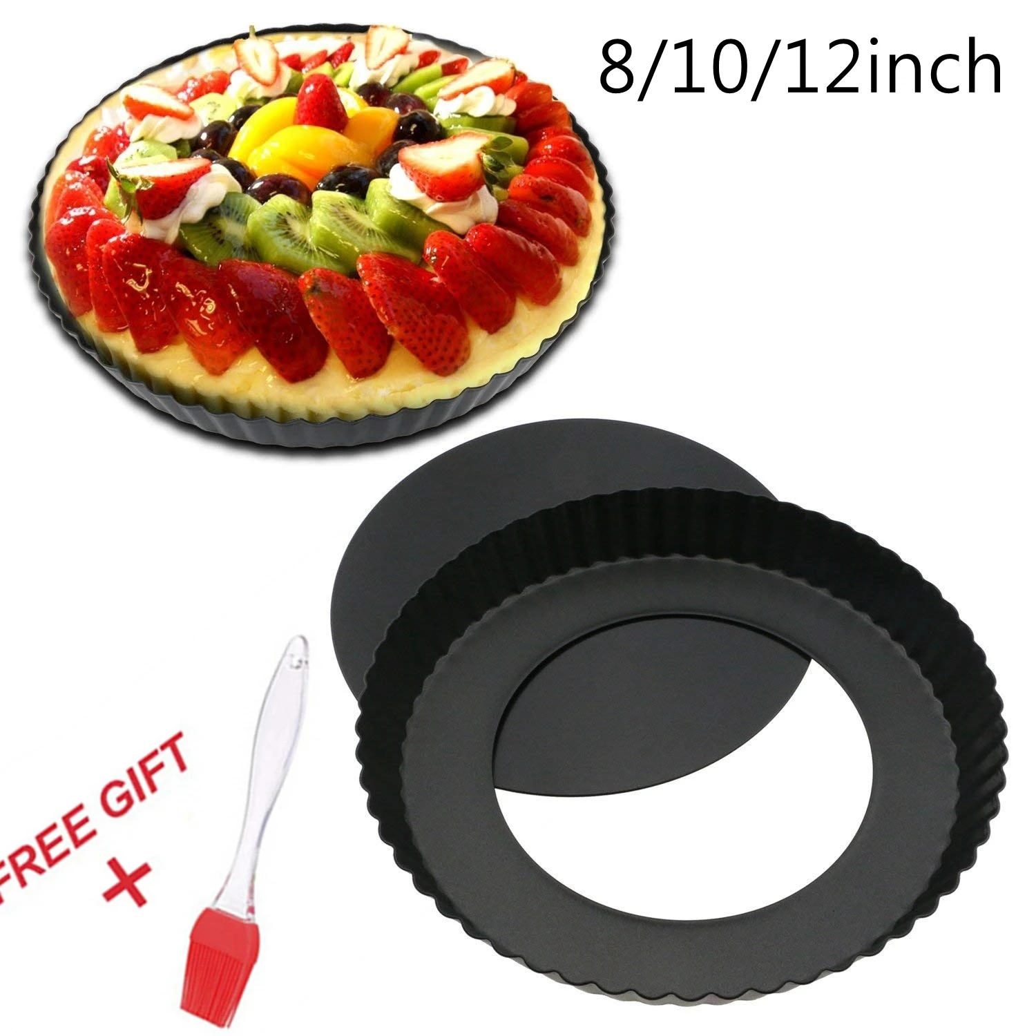 1 шт. термостойкая форма для штанов 8/10/12 дюйма|Инструменты приготовления пиццы| |