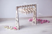 baby photography auxiliary props hanger newborn clothing personality display hanger infant studio photo shoot theme accessories