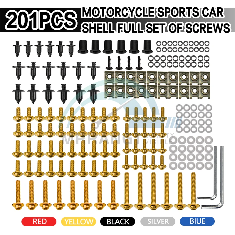 Винты для комплекта болтов обтекателей Honda CB650R CB500R CBR300R CBR500R CBR600RR CBR900RR CBR1000RR CRF1000L