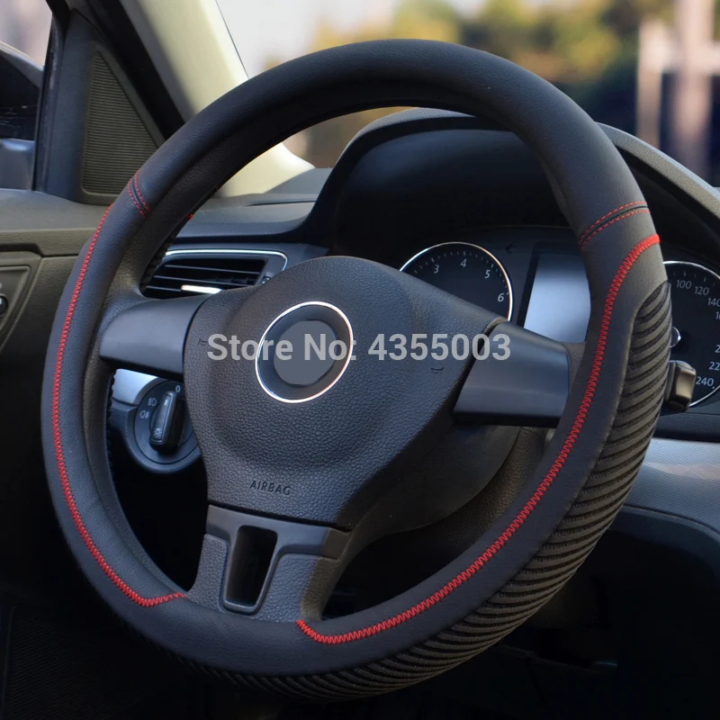 Ice silk Steering wheel cover 36/37/38/39/40 CM Or Type D Shape Non-slip Universal Motion Fashion Car handle New Four seasons | Автомобили