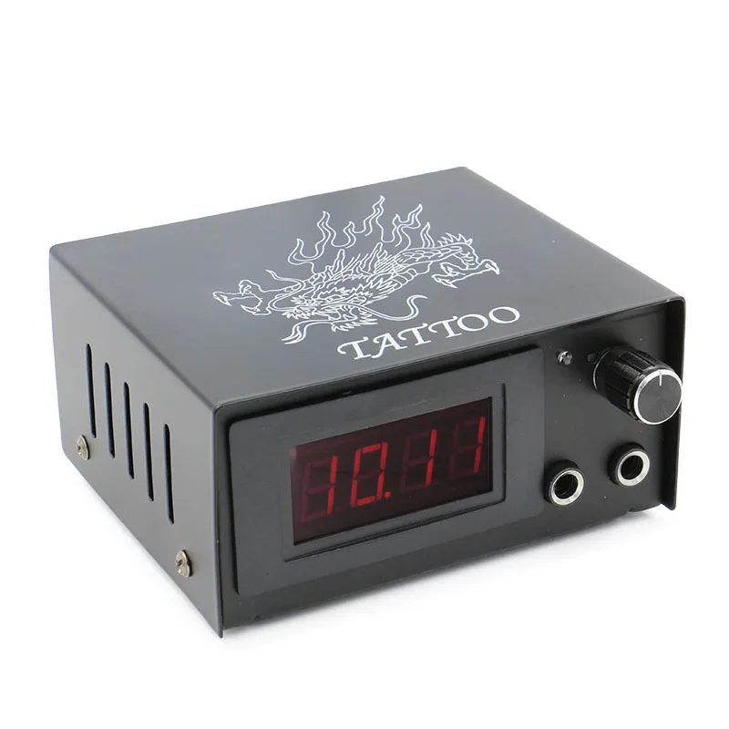 Горячая Распродажа профессиональный источник питания для тату цифровой двойной