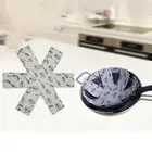 Защитная подкладка для дна кастрюли с антипригарным покрытием, нескользящая, противоожоговое дно, теплоизоляция, легко моющийся войлочный разделитель, салфетка