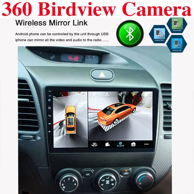 

For KIA Forte K3 Cerato YD 2012~2020 Car Multimedia GPS Radio Navigation NAVI Player CarPlay 360 BirdView 3D