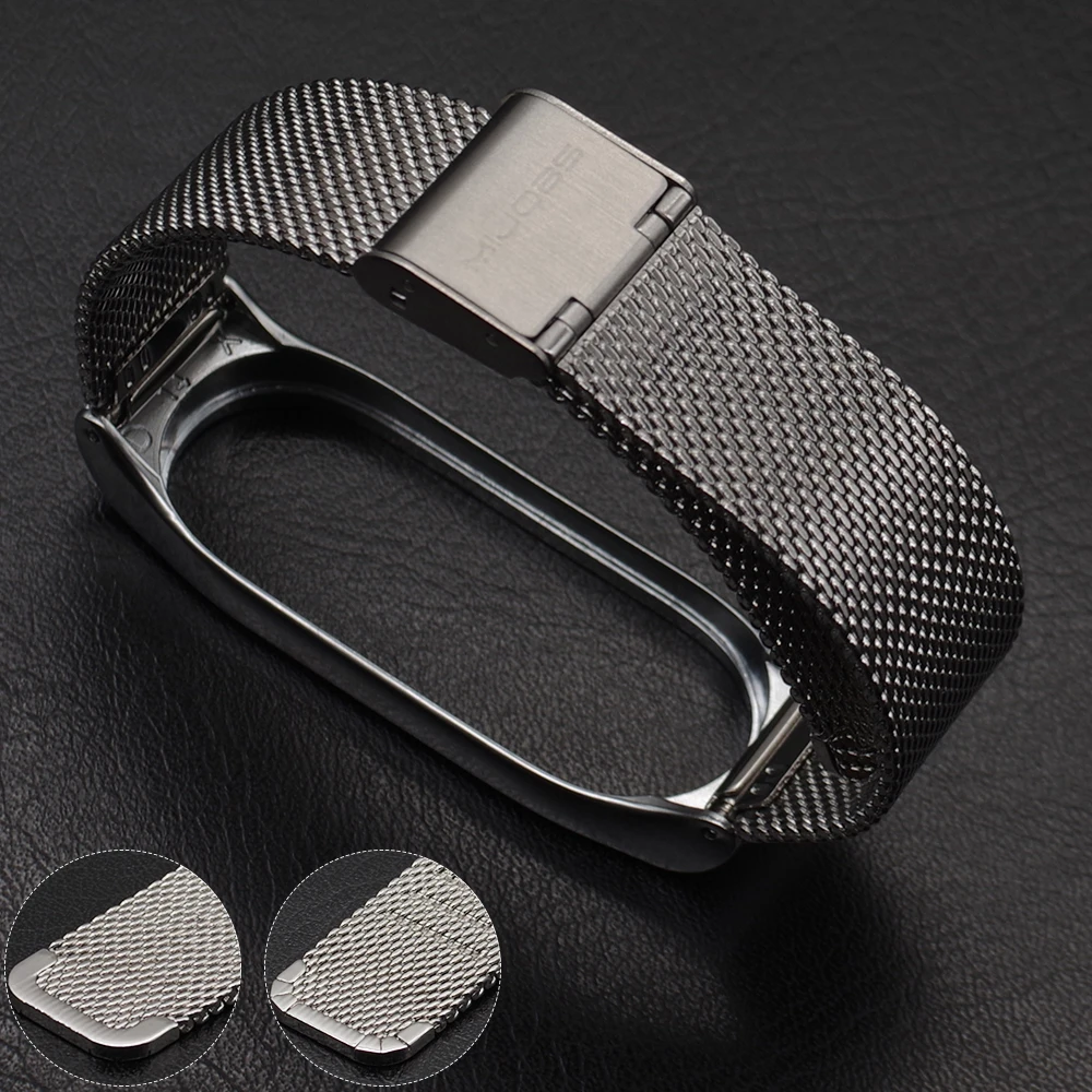 Ремешок для Mi Band 4 5 браслет 3 металлические ремешки Xiaomi Correas NFC Opaska Pulseira Xiomi |