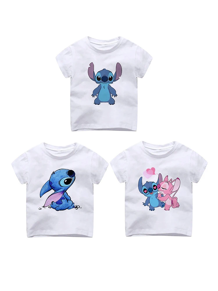 

3 шт./компл. летняя футболка Disney, Модная белая популярная базовая Минималистичная футболка в стиле Харадзюку, Детская футболка бренда Disney с к...