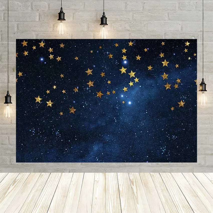 

Фон для фотографий Avezano с изображением звездного неба и маленькой звезды