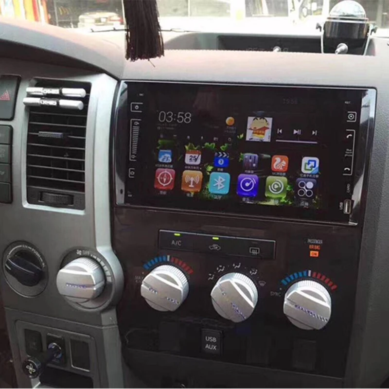 LiisLee Автомобильный мультимедийный GPS Hi-Fi аудио Радио стерео для TOYOTA Sequoia Sekoia 2008 ~ 2018