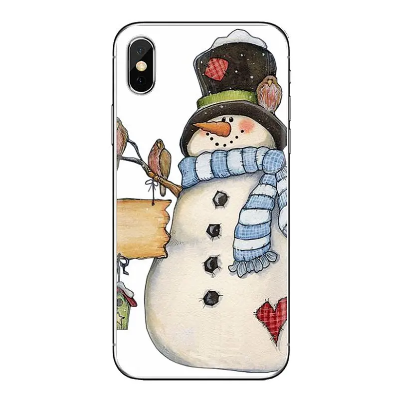 Чехлы для samsung Galaxy S2 S3 S4 S5 MINI S6 S7 edge S8 S9 Plus Note 2 3 4 5 8 Coque Fundas веселые рождественские