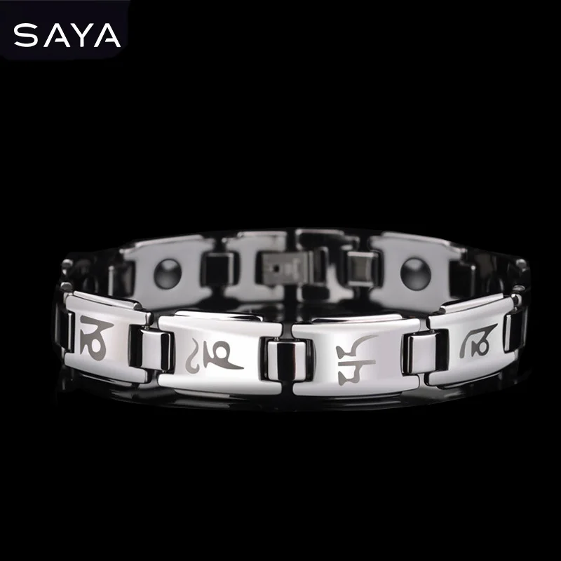 Tungsten Bracelet, 10mm  Widrh, Men and Women Couple Bracelet, Trend Wild Casual Jewelry, Free Shipping, Engraving